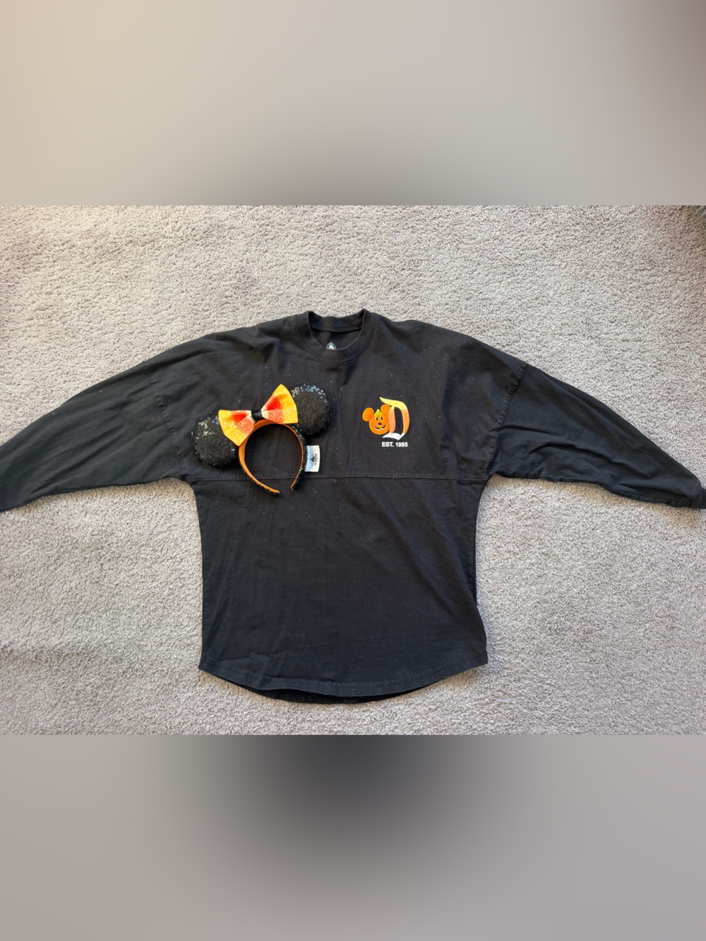 GUC Halloween Disneyland Spirit Jersey and Minnie Ears